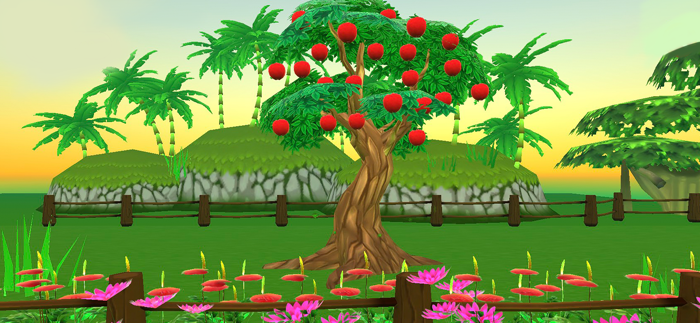 Collect The Apples  Dress-up