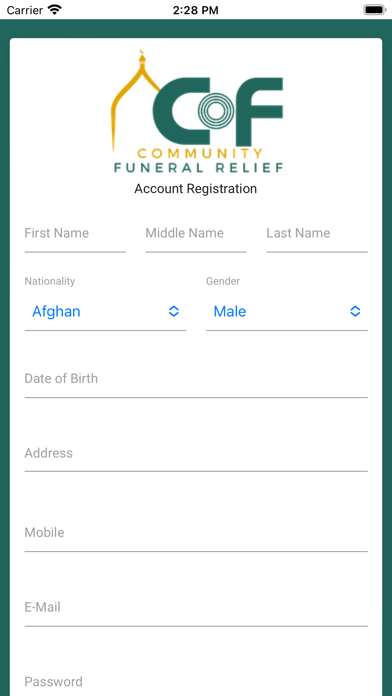 Screenshot #3 pour Community Funeral Relief (CoF)