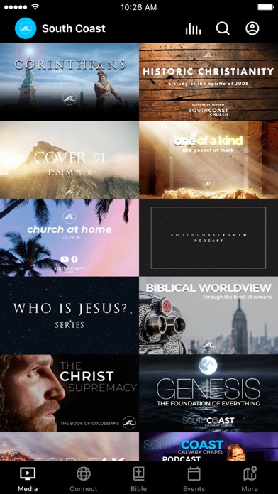 South Coast Calvary Chapel App Screenshot