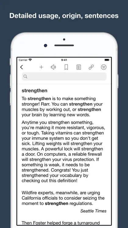 Screenshot 6 di 6 di English Synonym and Antonym