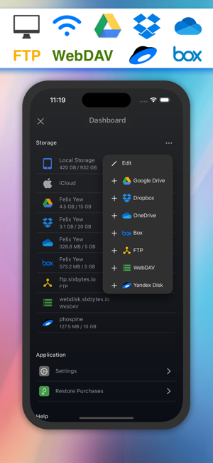 Phone Drive: File Storage Sync Skjermbilde