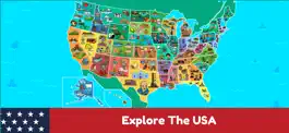 Game screenshot USA Map: Kids Geography Games mod apk