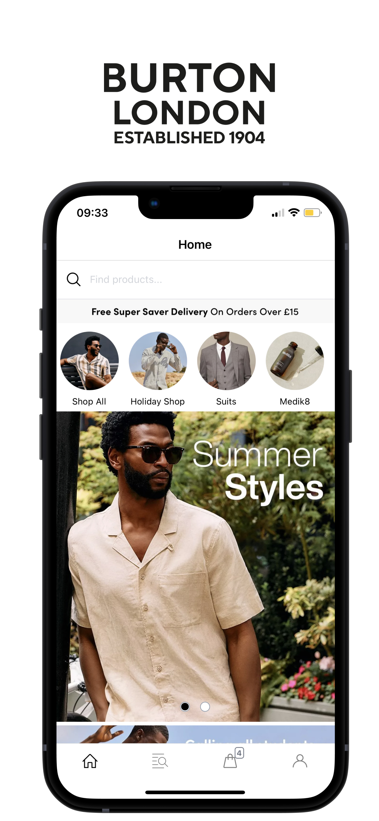 Burton Menswear London