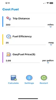 costfuel iphone screenshot 2