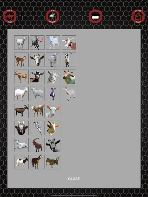 Screenshot #6 pour Autocollants de chèvre sur les