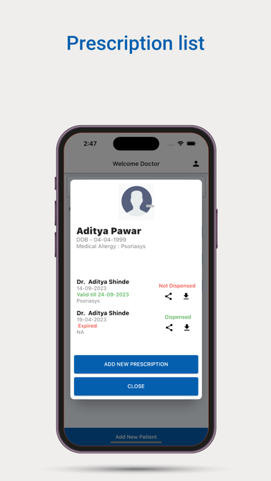 MyPrescrib Screenshot
