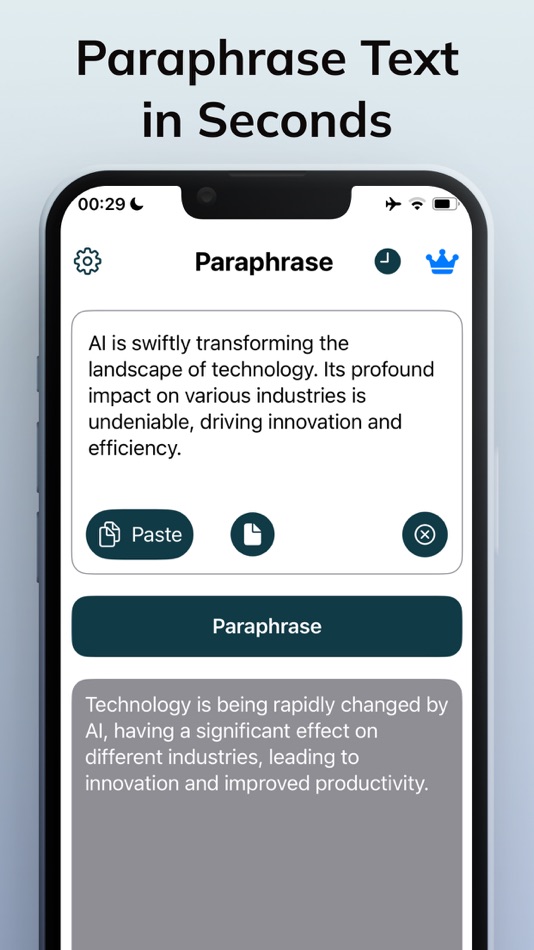 #1. Paraphrase Tool - Rewrite (iOS) 由: DAMIEN, NATHANAEL ELLEDGE