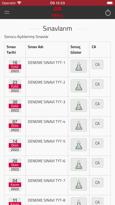 Analiz Özel Öğretim Screenshot