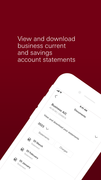 HSBC UK Business Banking Screenshot