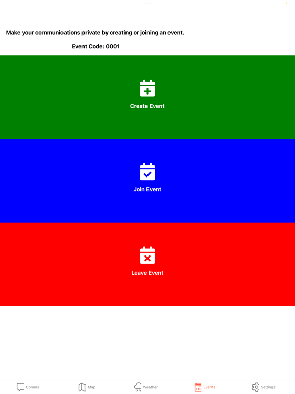 ConvoyIM iPad screenshot 5 - Navigation app