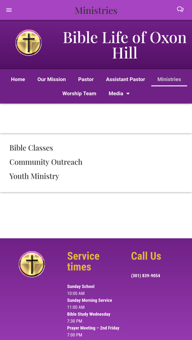 Screenshot #1 pour Bible Life of Oxen Hill