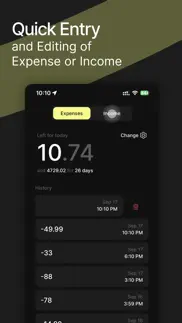 easy budget – expense tracker iphone screenshot 4