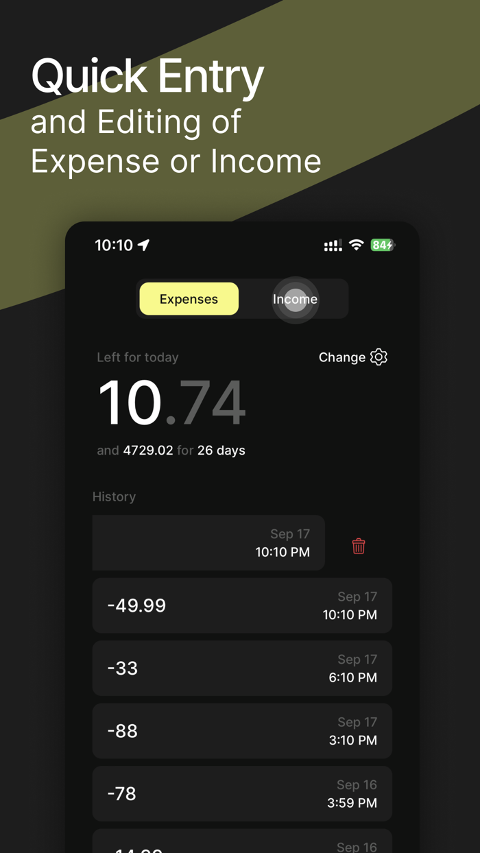 Easy Budget – Expense Tracker