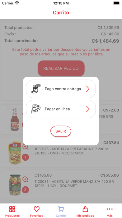 Supermercados La Colonia Screenshot