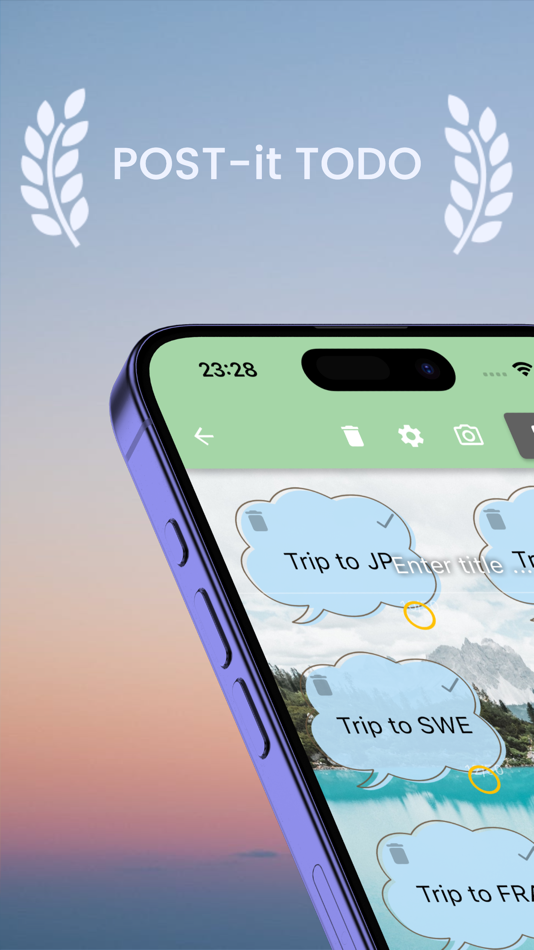 #1. Post-it ToDo : Stylish Memo (iOS) Podle: Matsuo Yuki