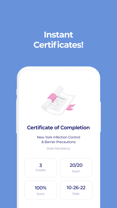 New York Infection Control CE Screenshot