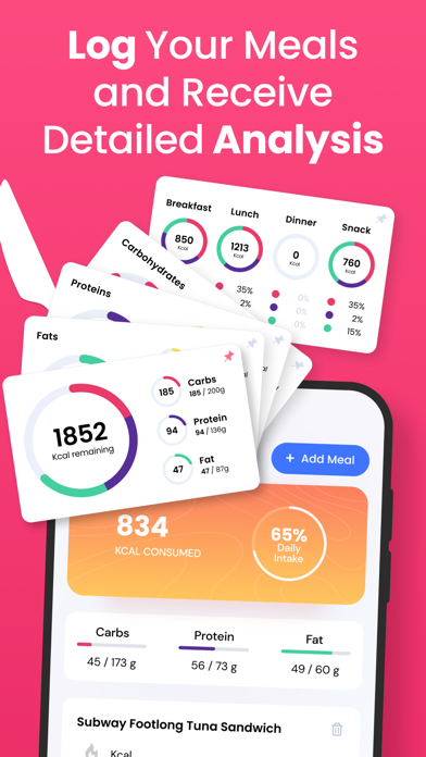 AI Calorie Counter & Tracker Screenshot