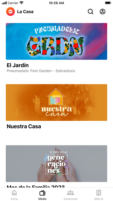 Iglesia La casa Screenshot