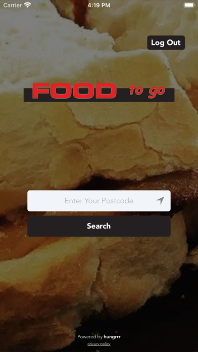 Food To Go Screenshot