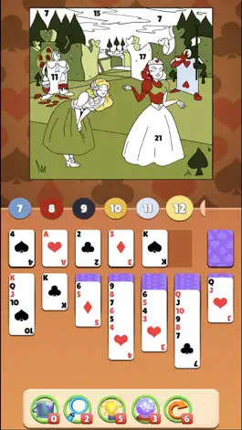 Game screenshot Solitaire Coloring Wonderland hack
