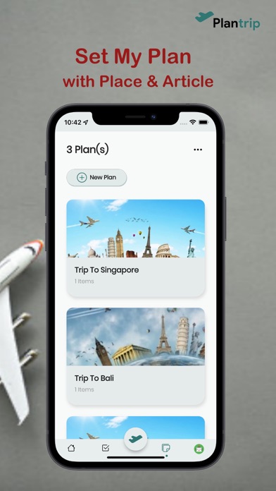 PlanTrip - Social App Screenshot