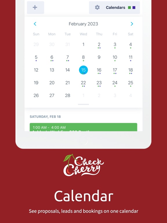 Check Cherry iPad screenshot 4 - Business app