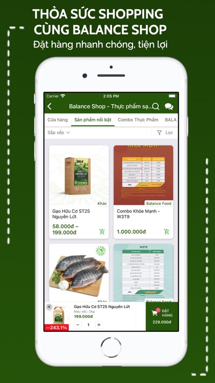 Balance Shop - Thực phẩm sạch