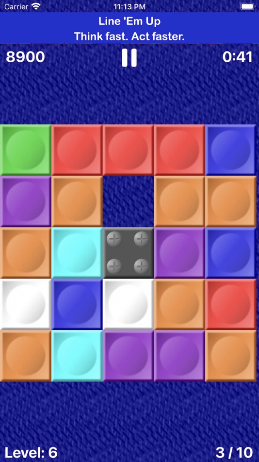 #1. Line 'Em Up (Lite) (iOS) 由: Kevin Brain