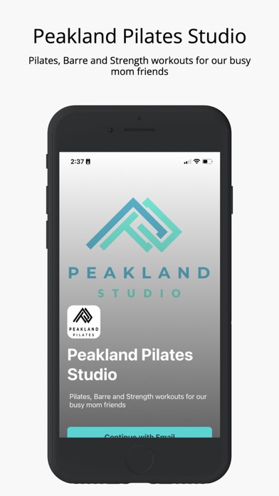 Peakland Pilates Studio Screenshot