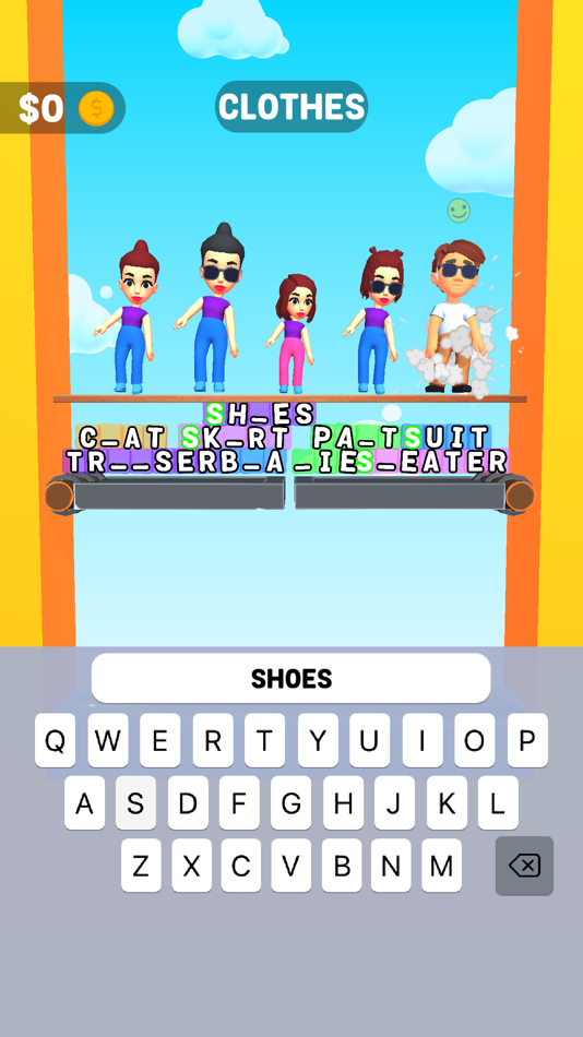#6. Messy Type 3D (iOS) 由: MIDPOLY OYUN YAZILIM TASARIM DANISMANLIK HIZMETLERI VE TICARET ANONIM SIRKETI