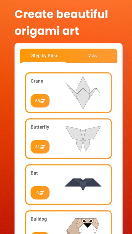 Origami: Learn by Steps