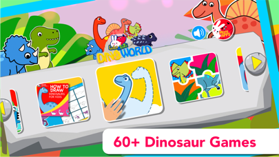 Dino World Kids game Screenshot