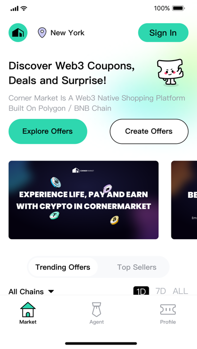 CornerMarket Screenshot