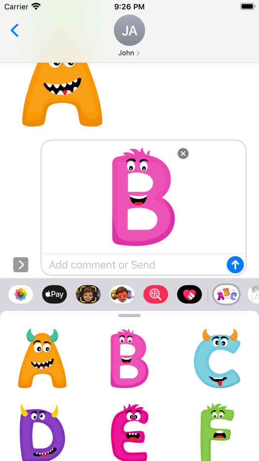 ABC 123 Funny Stickers HD - 1.0 - (iOS)