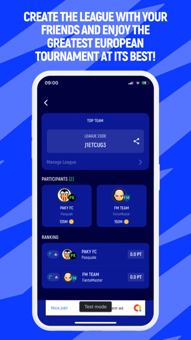 FantaMaster Champions Screenshot