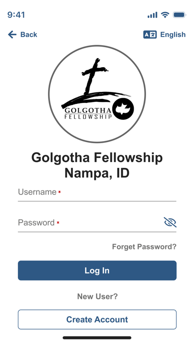 Golgotha Fellowship Nampa, ID Screenshot
