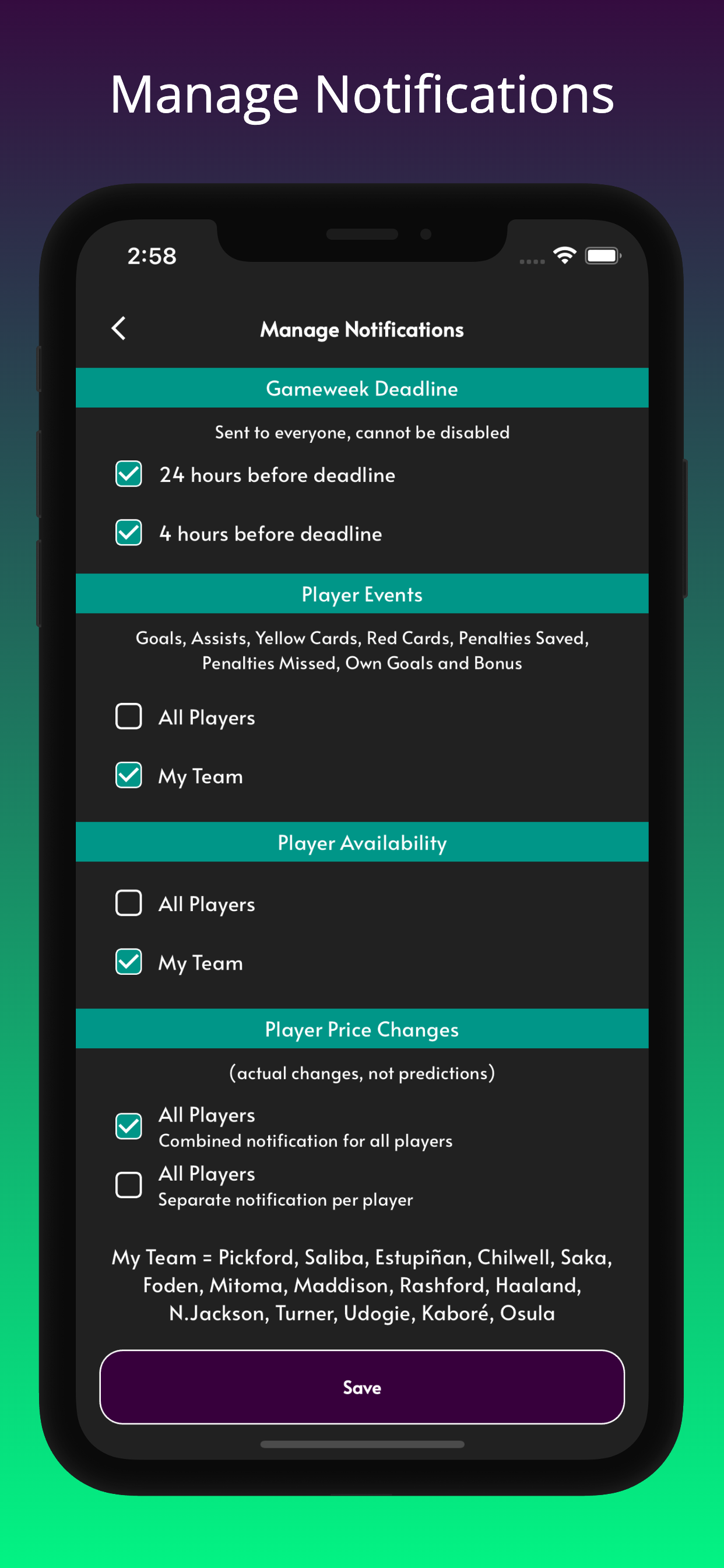 (FPL) Fantasy PL