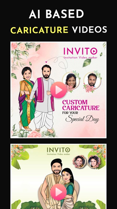 Video Invitation Maker: Invito Screenshot