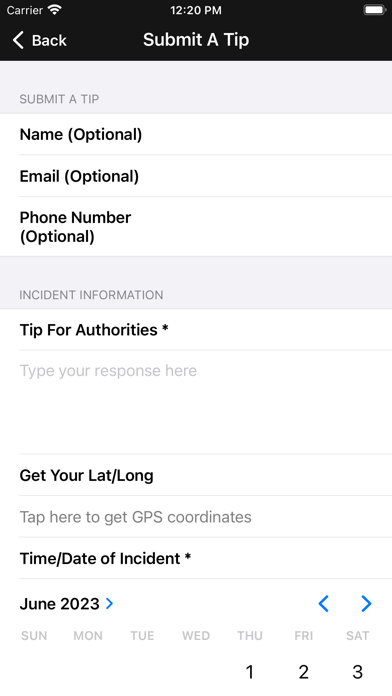 Anne Arundel County Sheriff Screenshot