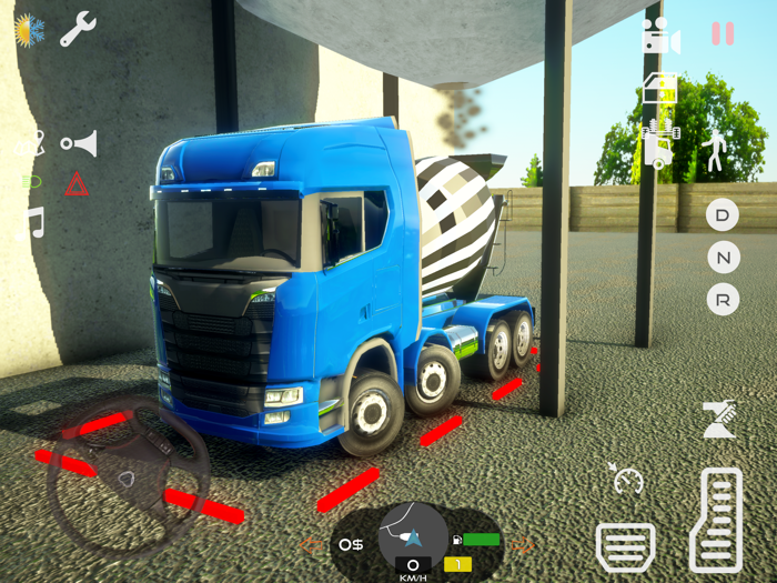 Euro Truck Simulator Mixer 3D