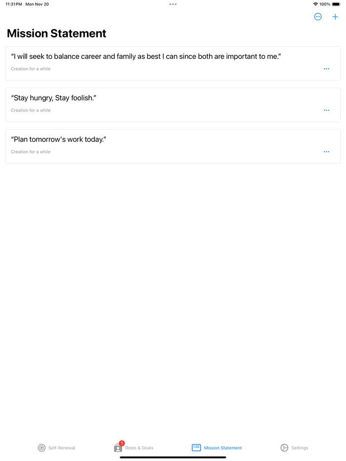 ReHabit  Focus Life Goals