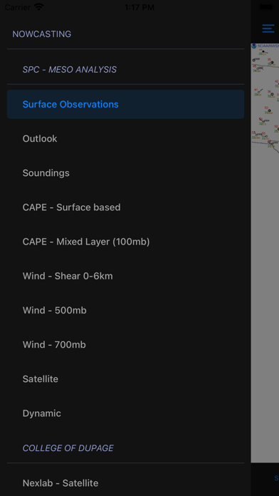 Storm Dashboard - USA Screenshot