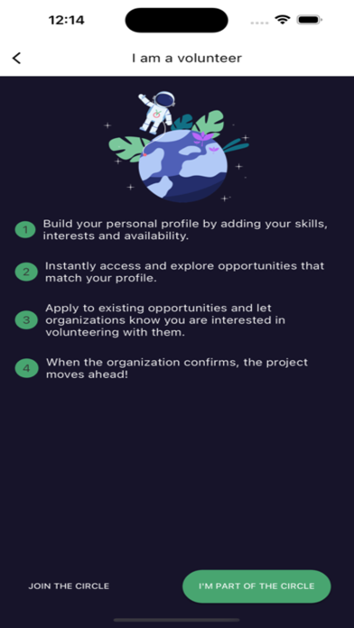 The Volunteer Circle Screenshot 2 - AppWisp.com The Volunteer Circle Screenshot 2 - AppWisp.com