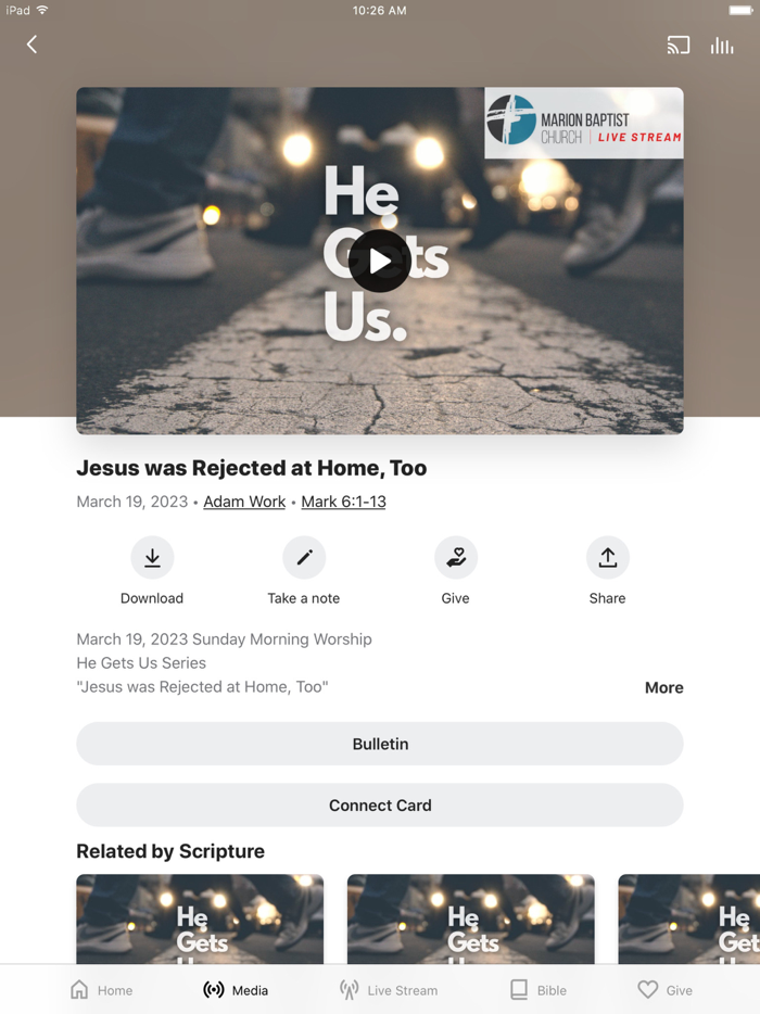 Marion Baptist Church SC