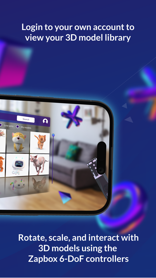 #3. Zapbox 3D Model Viewer (iOS) 由: Zappar Limited