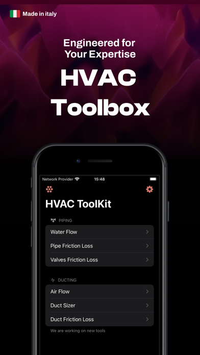 HVAC Toolkit by SpaceHub Screenshot