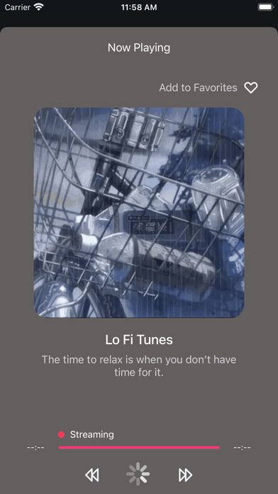 Lo Fi Music Radio Screenshot