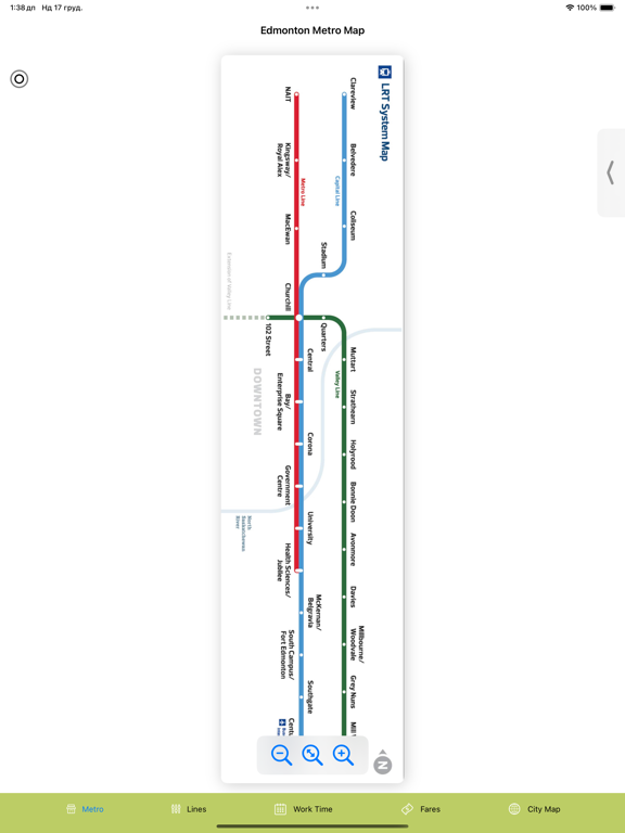 Screenshot #4 pour Edmonton metro map