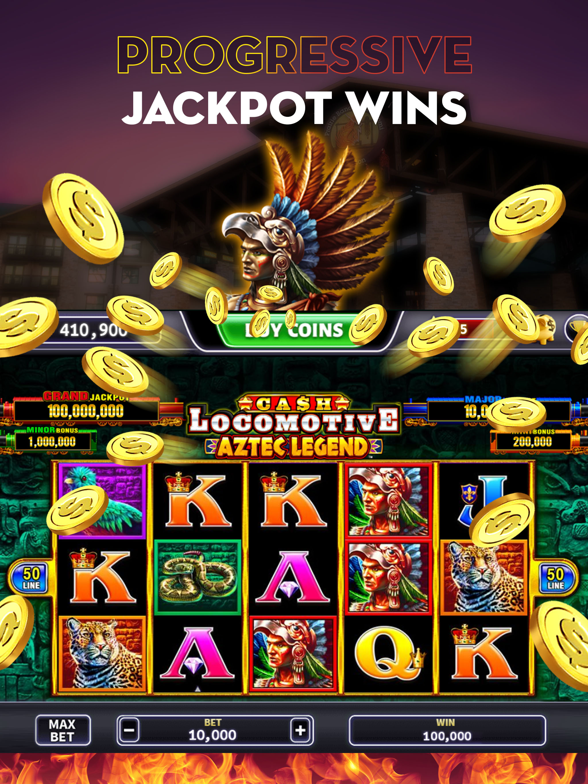 Prairie Band Play 4 Fun Slots screenshot 16