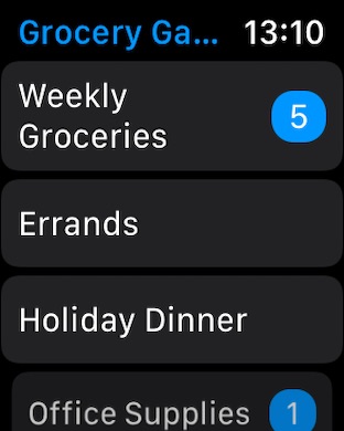 Apple Watch screenshot